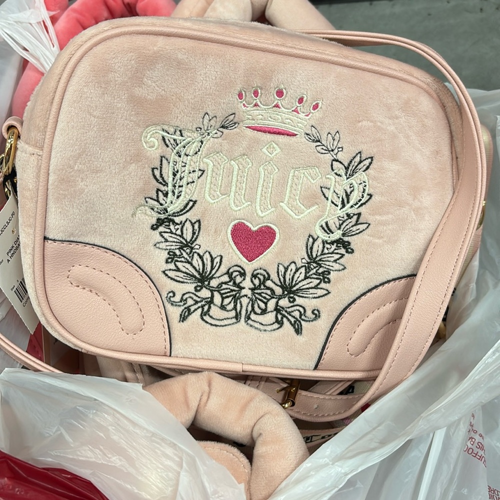 Juicy couture cross body camera bag